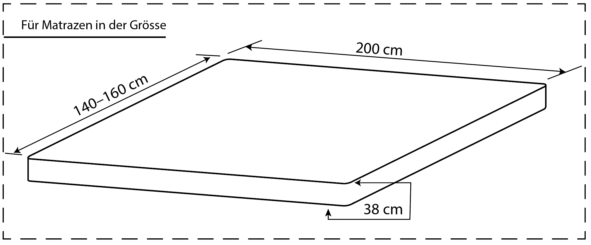 Fixleintuch 140-160 cm